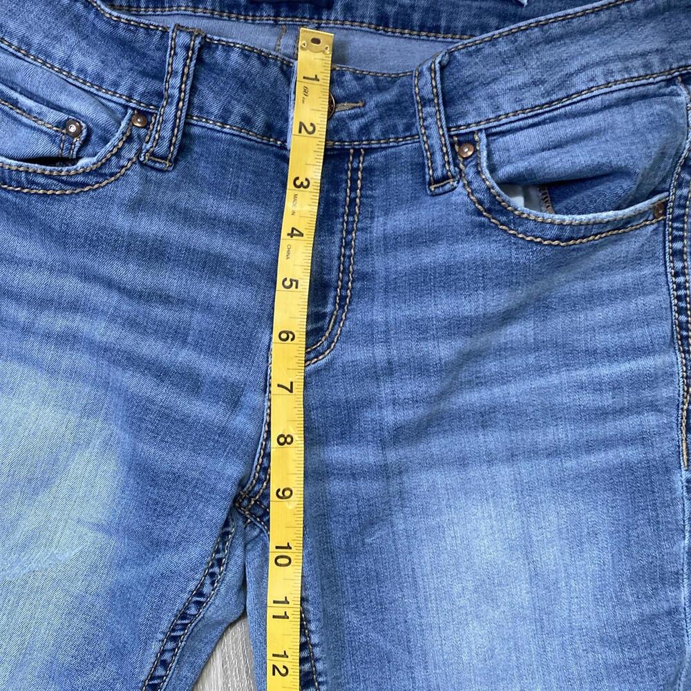 Virgo Jeans Women’s Daytrip Blue Distressed Skinny 28 S - Picture 8 of 10
